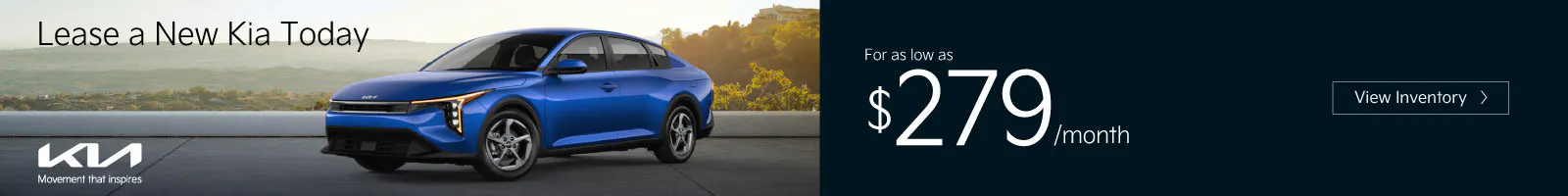 Lease a New Kia Today