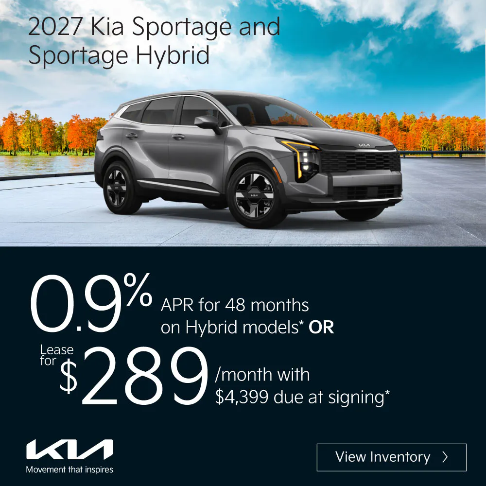 2026 Kia Sportage and Sportage Hybrid | Cumberland Kia