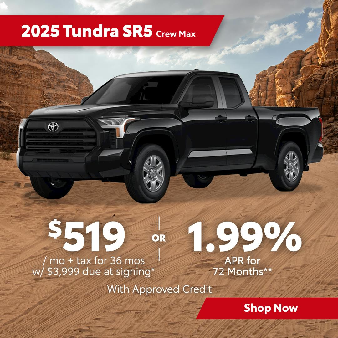 New 2025 Toyota Tundra