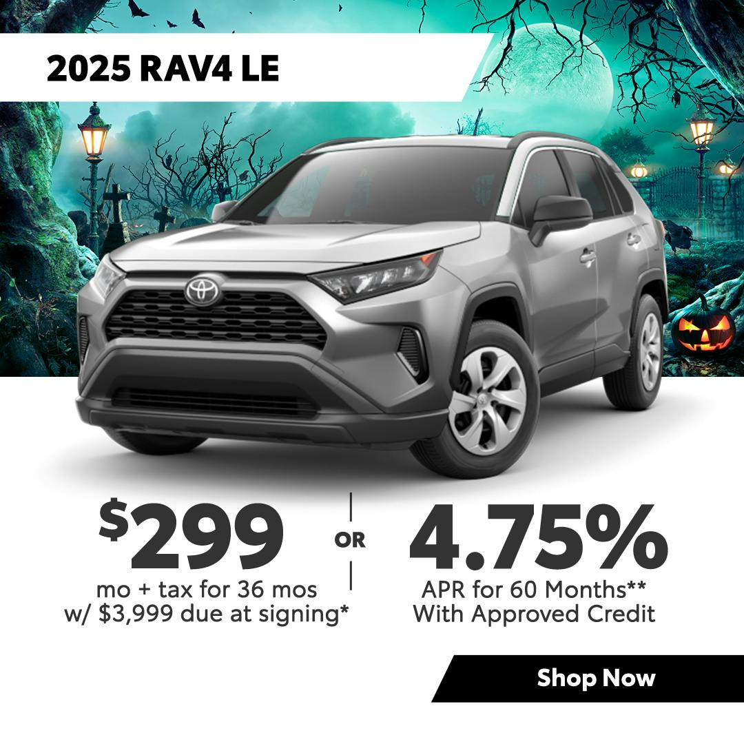 2025 RAV4 LE