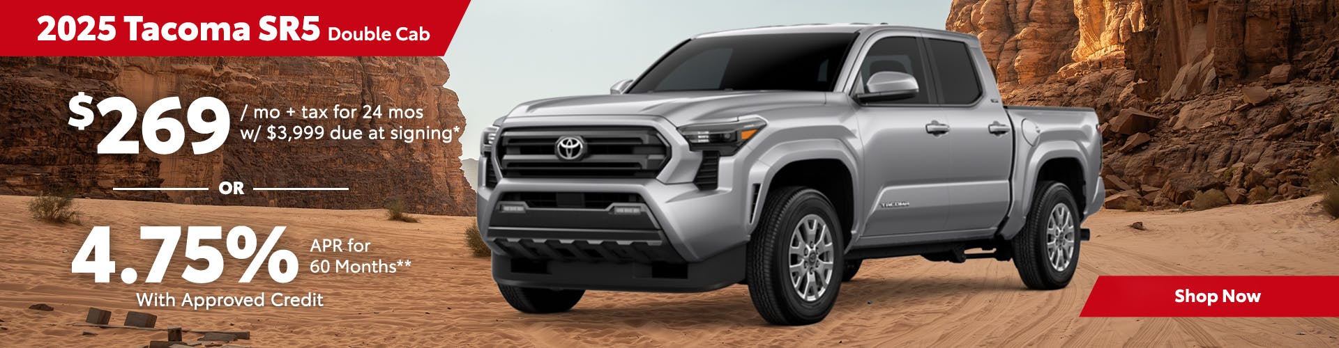 New 2025 Toyota Tacoma