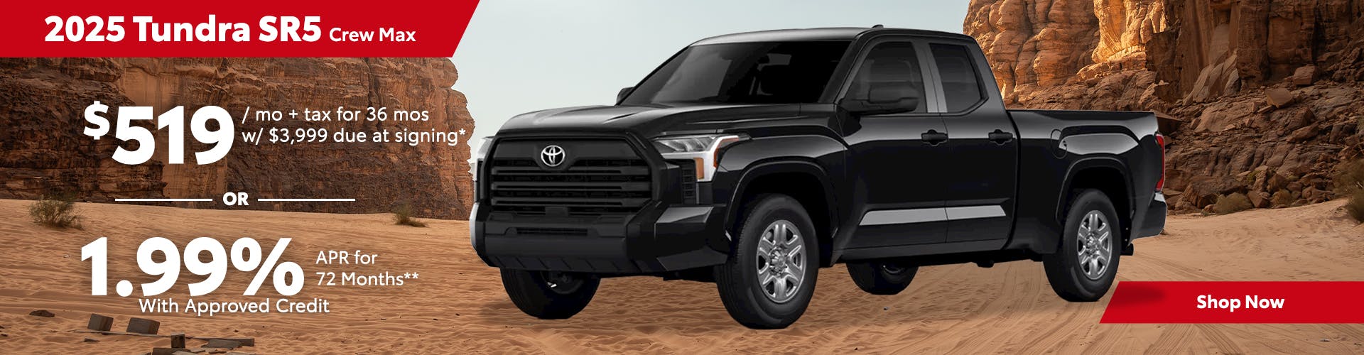 New 2025 Toyota Tundra