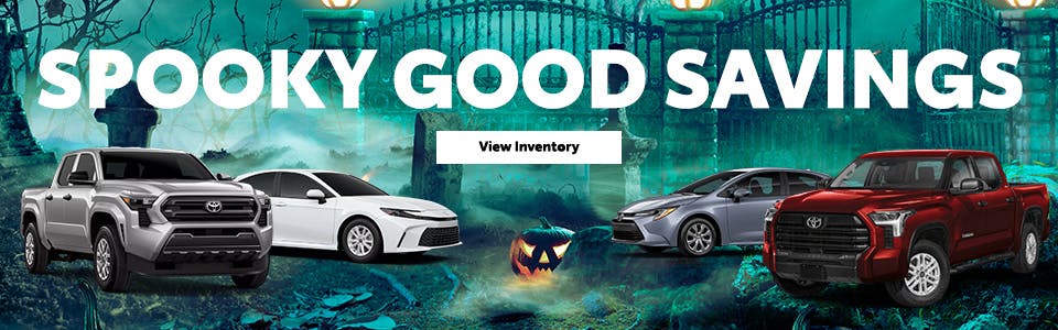 Spooky Good Savings | David Wilson's Toyota of Las Vegas