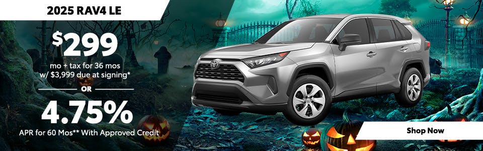 2025 RAV4 LE | David Wilson's Toyota of Las Vegas