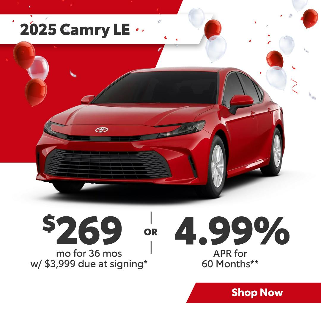 New 2025 Toyota Camry