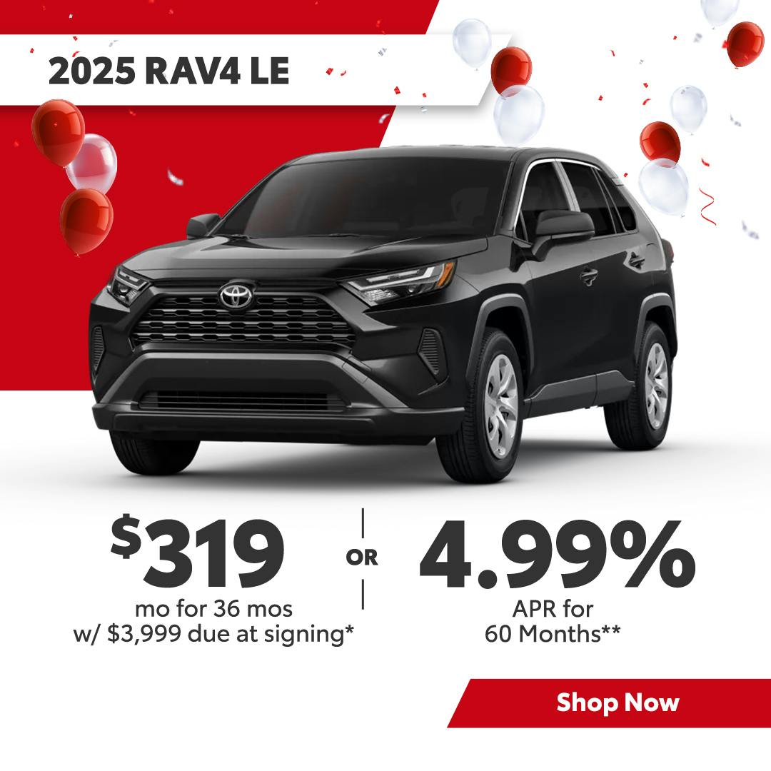 New 2025 Toyota RAV4