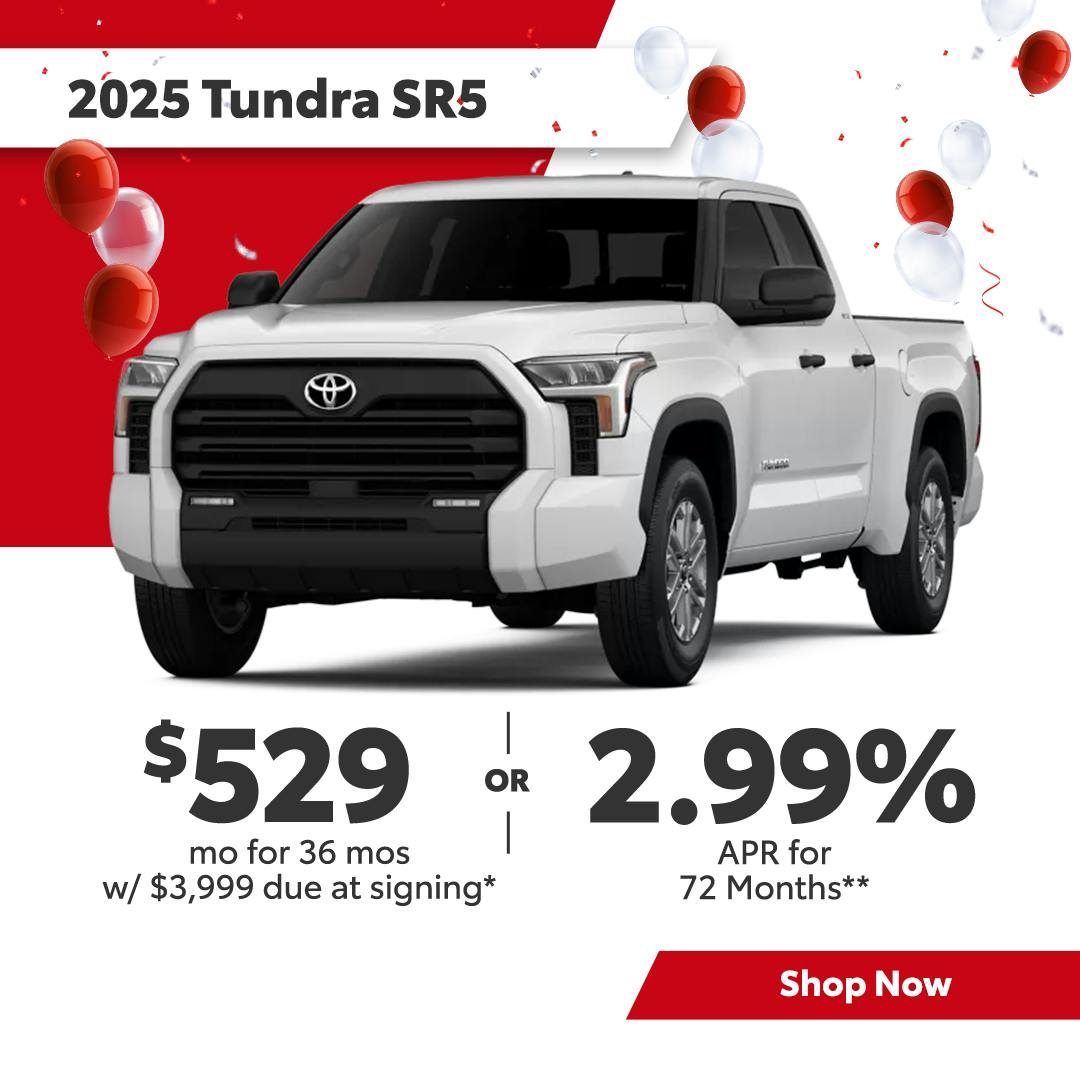New 2025 Toyota Tundra