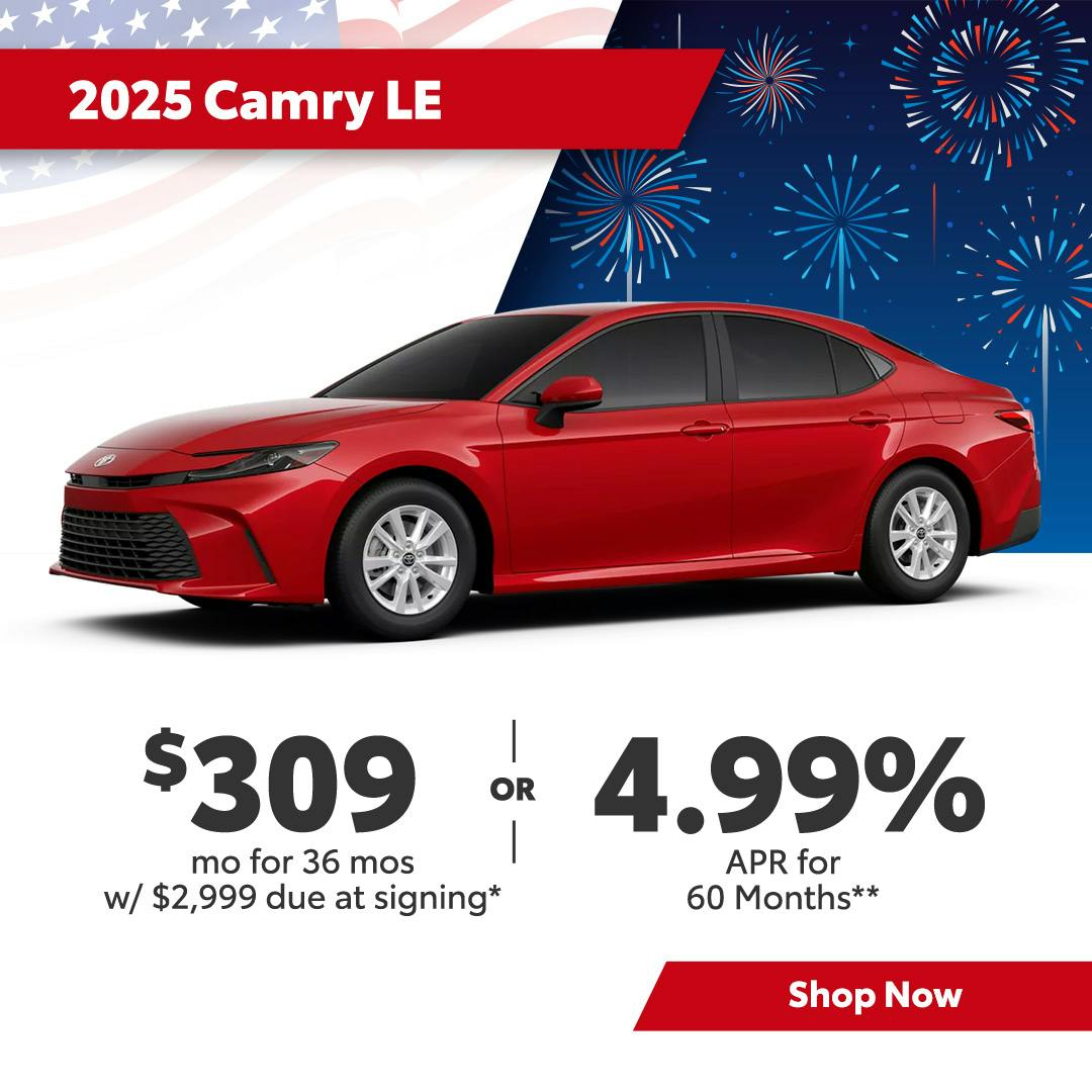 New 2025 Toyota Camry