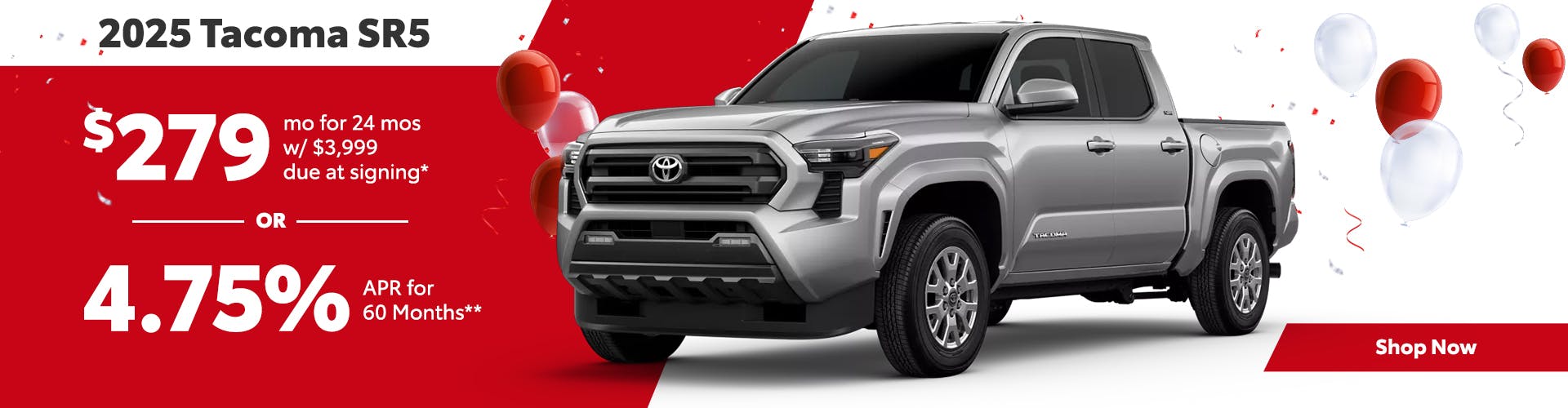 New 2025 Toyota Tacoma