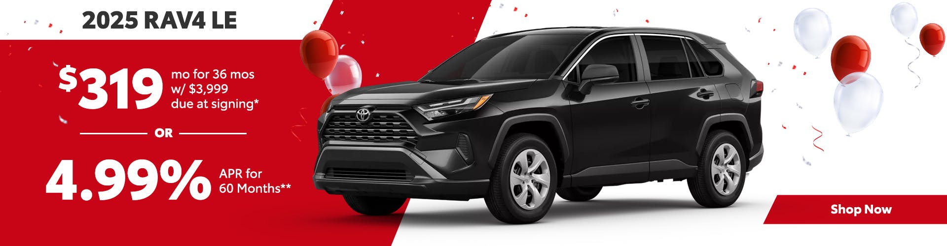 New 2025 Toyota RAV4