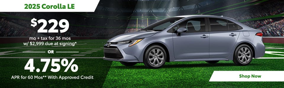 2025 Corolla LE | David Wilson's Toyota of Las Vegas