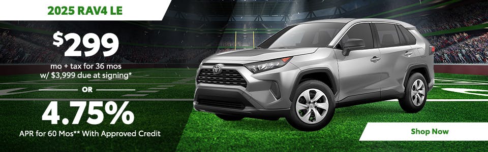 2025 RAV4 LE | David Wilson's Toyota of Las Vegas