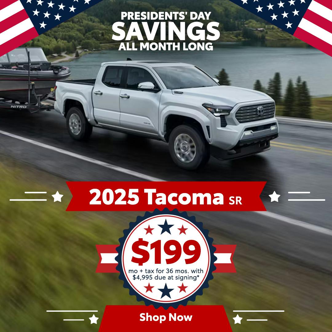2025 Tacoma | David Wilson's Toyota of Las Vegas