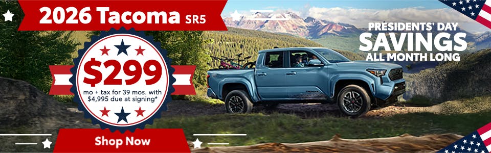 2026 Tacoma SR5 | David Wilson's Toyota of Las Vegas