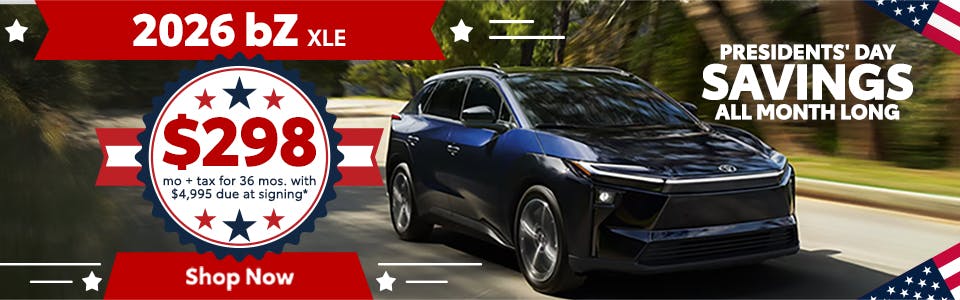 New 2026 bZ | David Wilson's Toyota of Las Vegas
