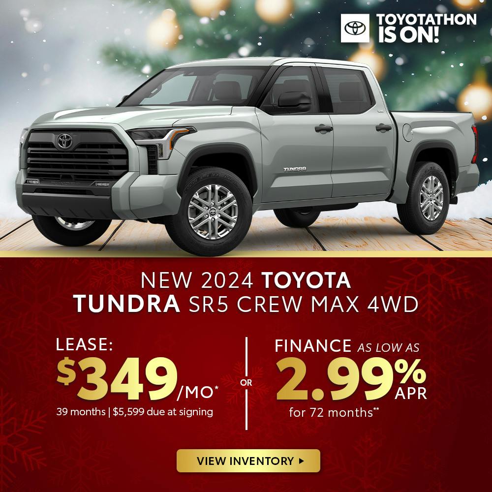 New 2024 Toyota Tundra SR5 Crew Max 4WD