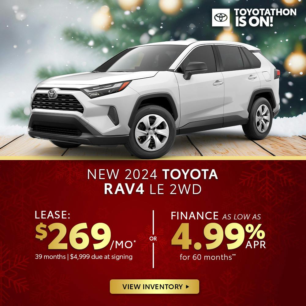 New 2024 Toyota RAV4 LE 2WD