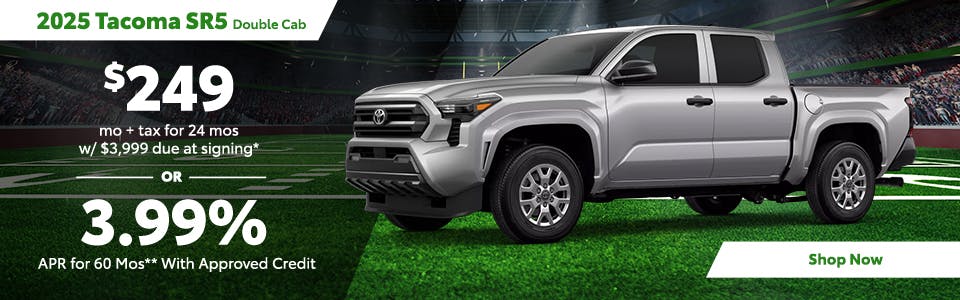 2025 Tacoma SR5 Double Cab | David Wilson's Toyota of Las Vegas