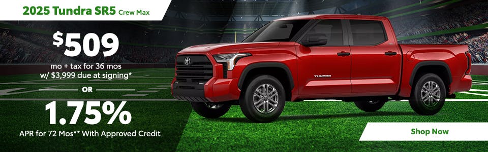 2025 Tundra SR5 Crew Max | David Wilson's Toyota of Las Vegas