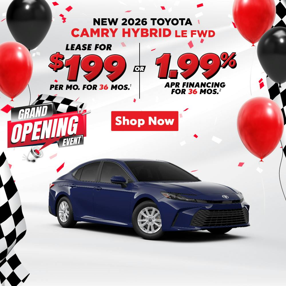 Nov – Grand Opening Camry Hybrid