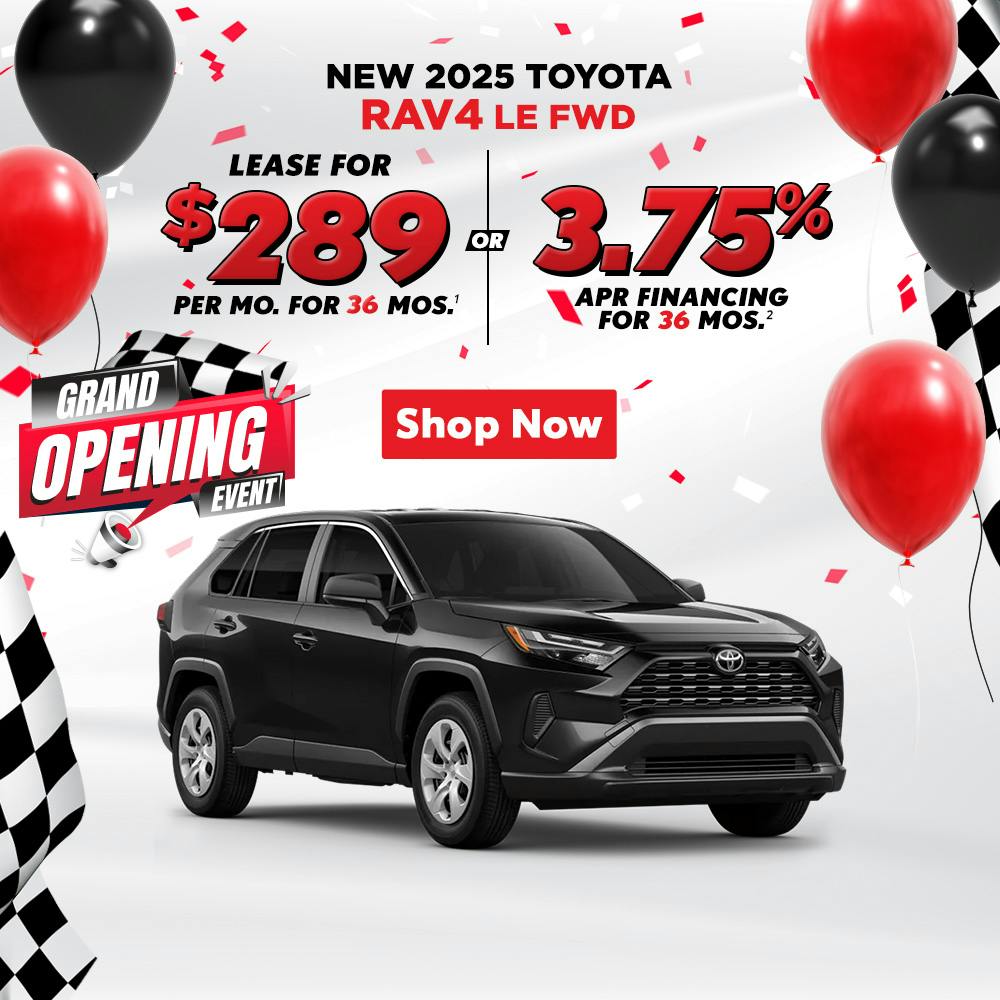 Nov – Grand Opening Rav 4
