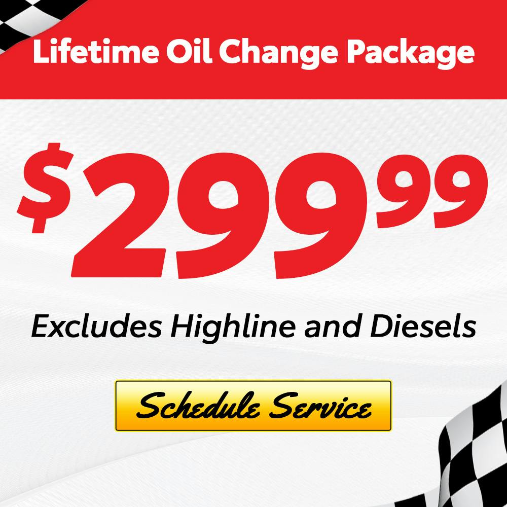 Oct – Oil Change Package | Daytona Toyota