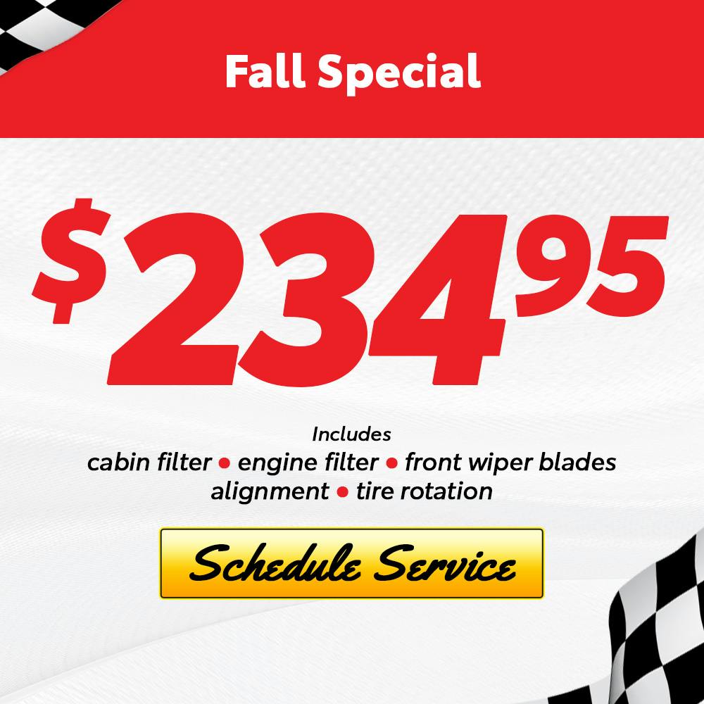 Oct – Fall Special | Daytona Toyota