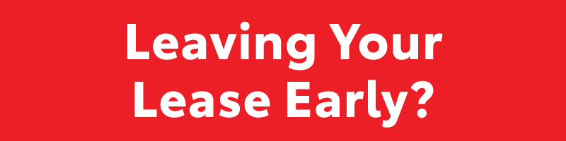 Leaving your lease early