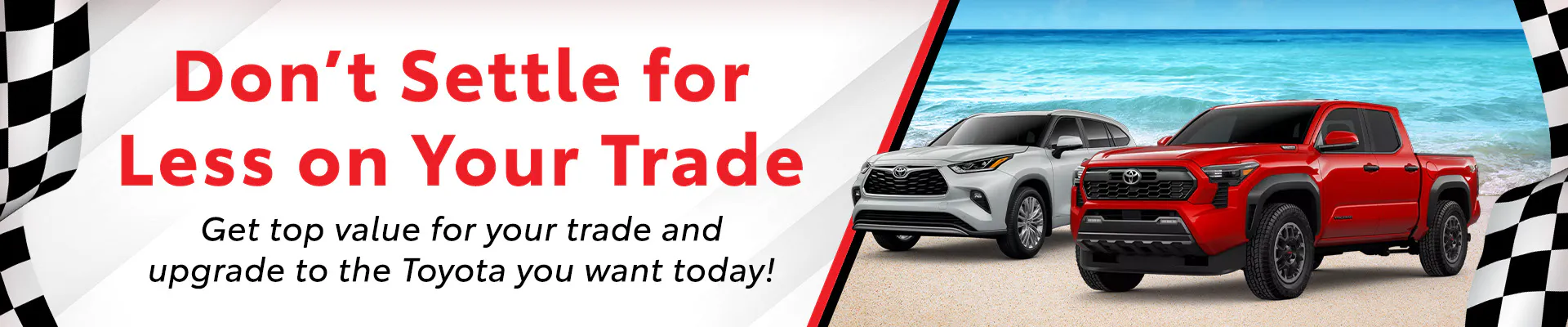 don't settle for less on your trade
