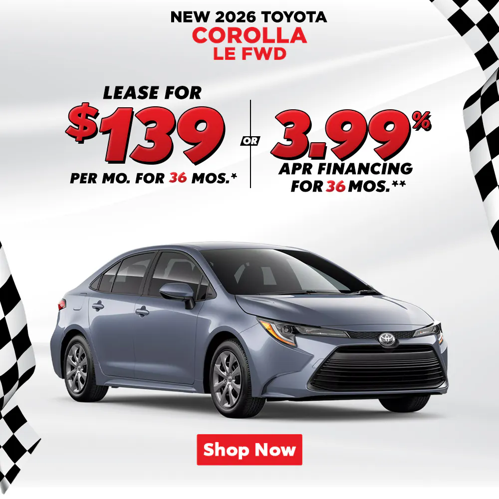 2026 TOYOTA COROLLA LE FWD