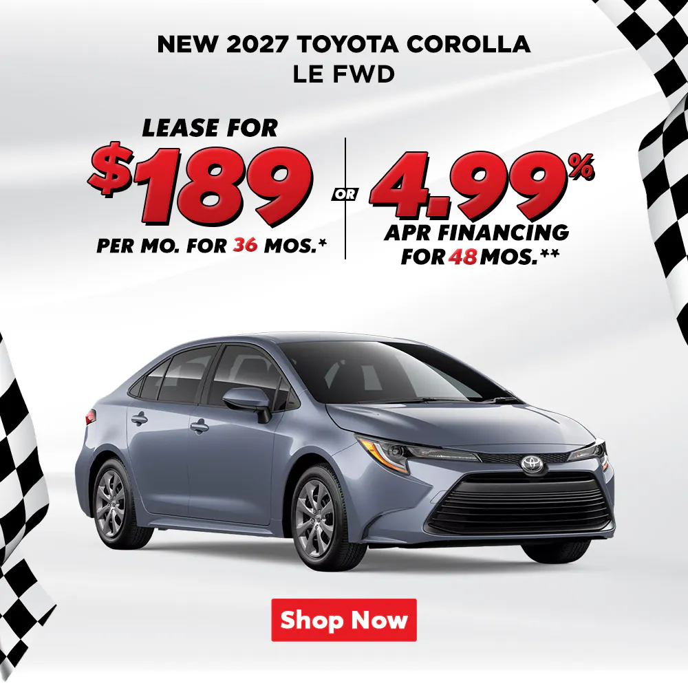 2027 TOYOTA COROLLA LE FWD