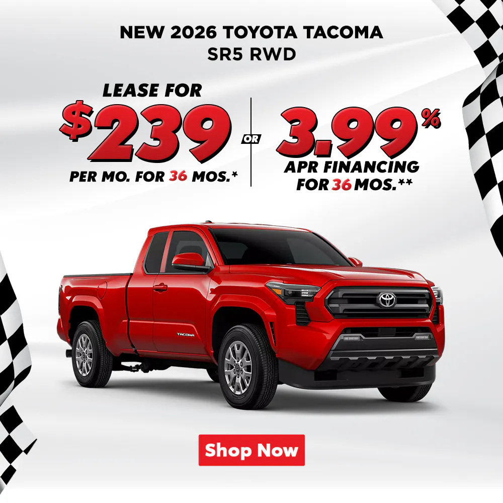 2026 TOYOTA TACOMA XTRACAB 6′ BED SR5 RWD