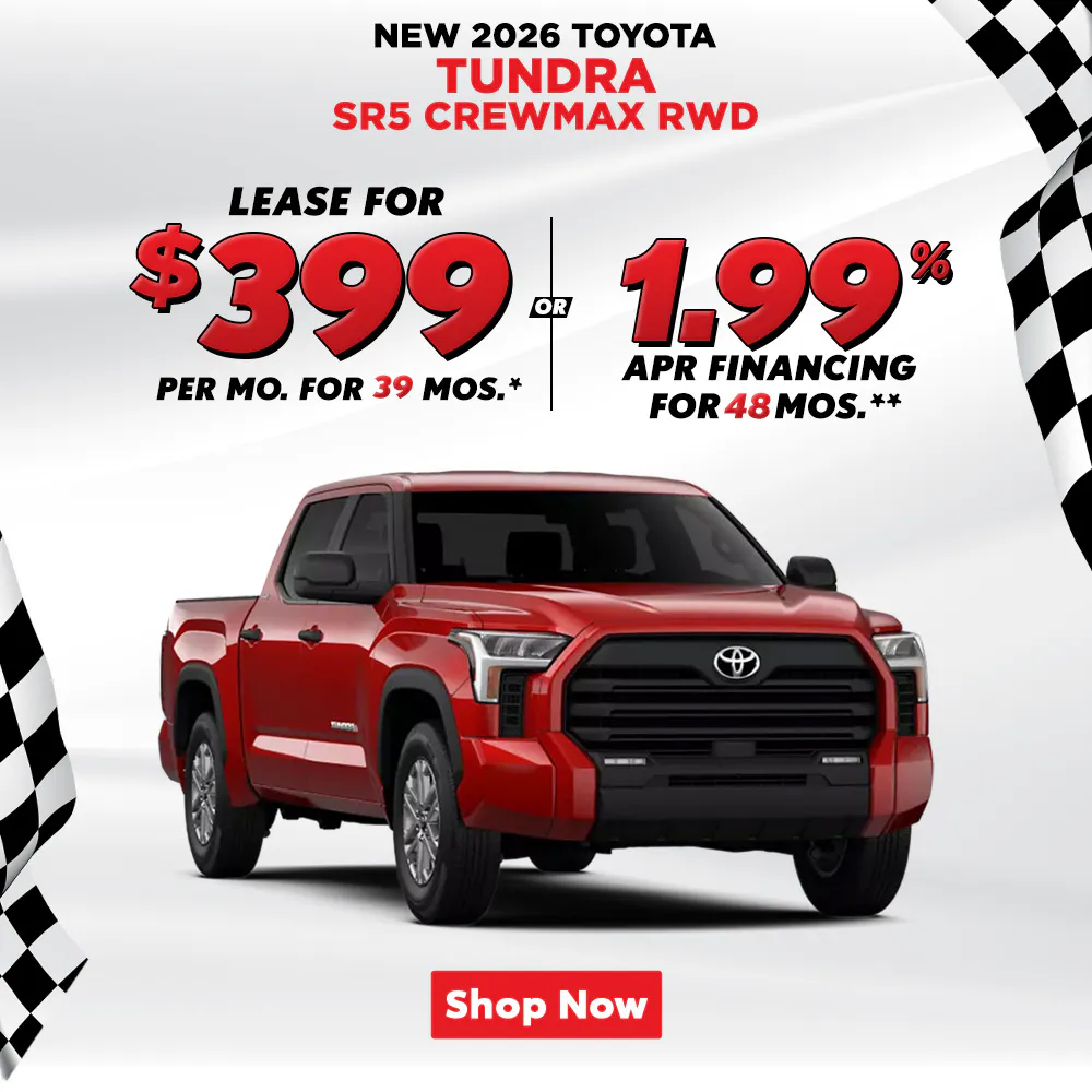 2026 TOYOTA TUNDRA CREWMAX 5.5′ BED SR5 RWD