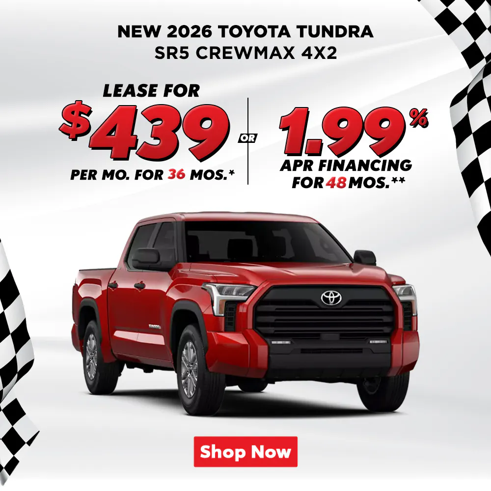 2026 TOYOTA TUNDRA CREWMAX 5.5′ BED SR5 4X2