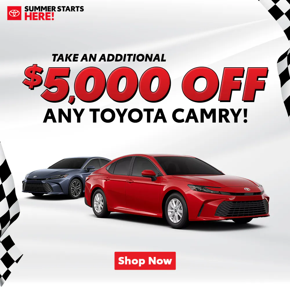 $5000 Off Any Camry