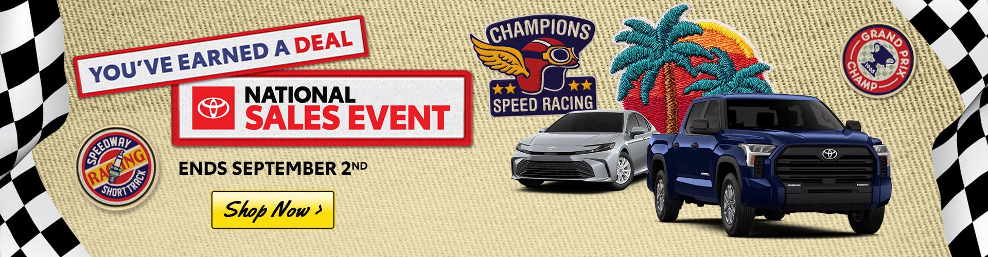 You’ve Earned a Deal Sales Event