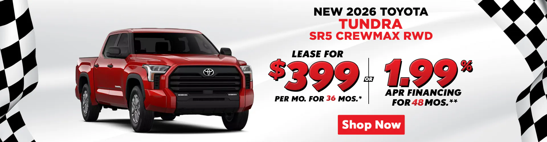 2026 TOYOTA TUNDRA CREWMAX 5.5′ BED SR5 RWD