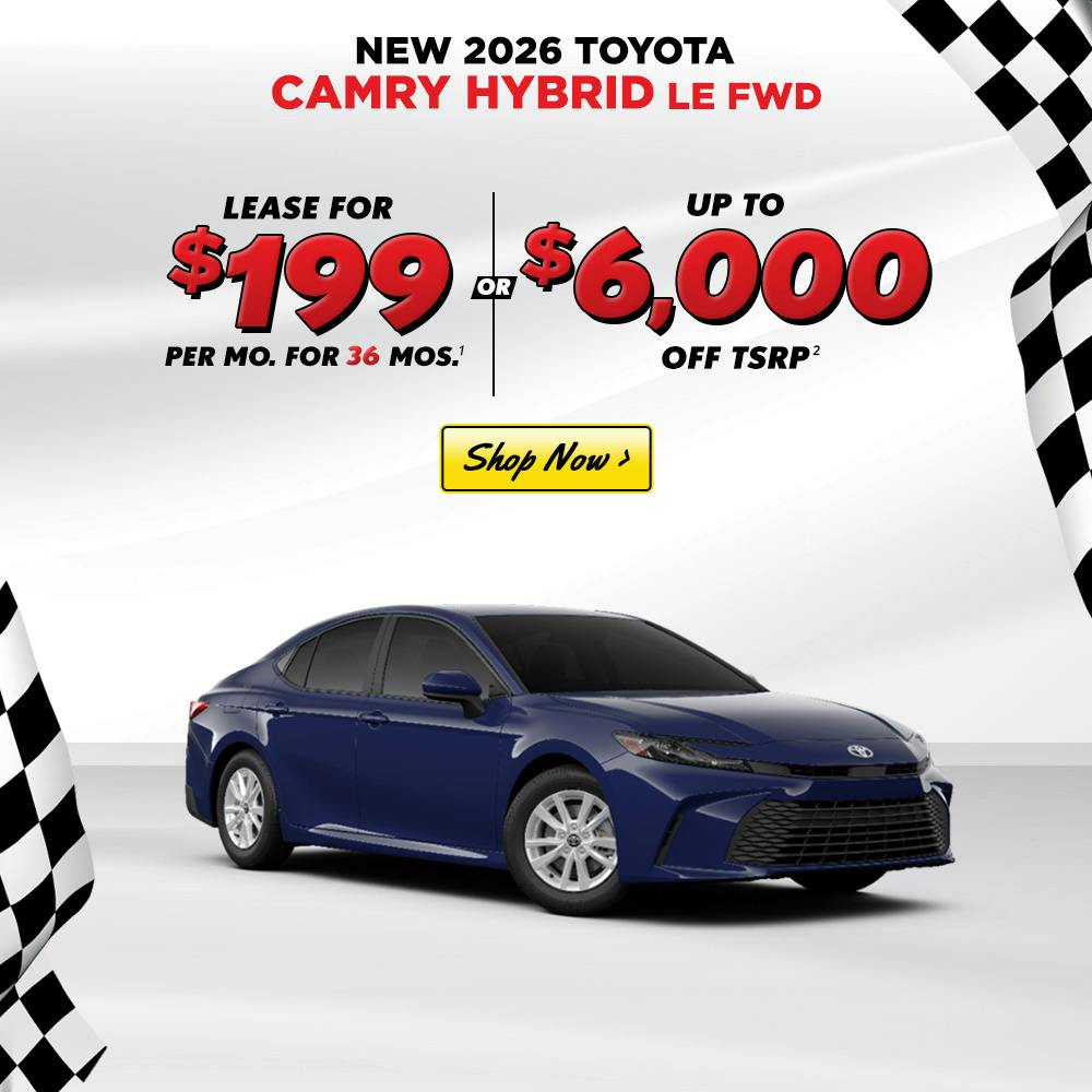 2026 TOYOTA CAMRY HYBRID – OCT 2025