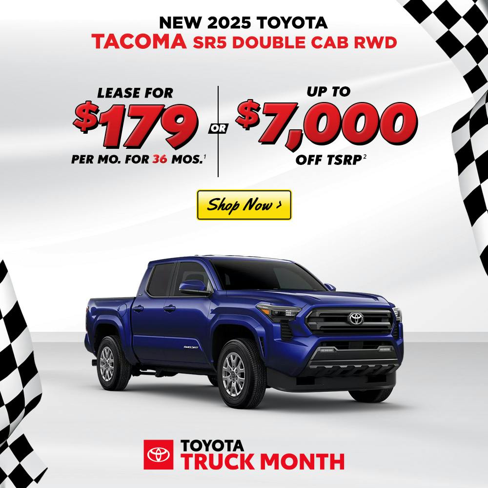 2025 TOYOTA TACOMA – OCT 2025