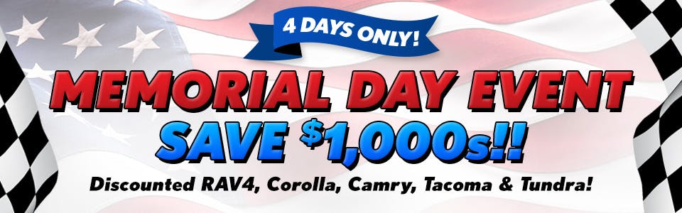 Memorial Day Event | Daytona Toyota