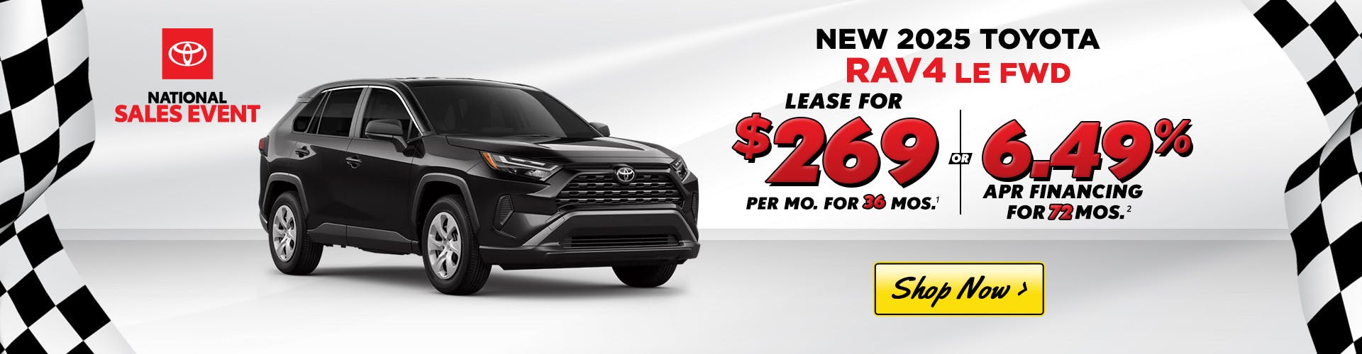 2025 TOYOTA RAV4 – AUG 2025