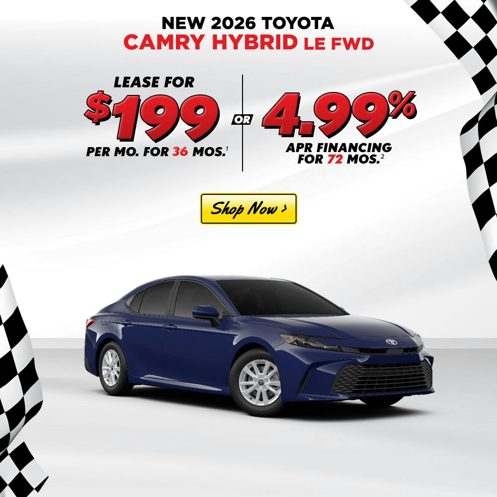 2026 TOYOTA CAMRY HYBRID – OCT 2025