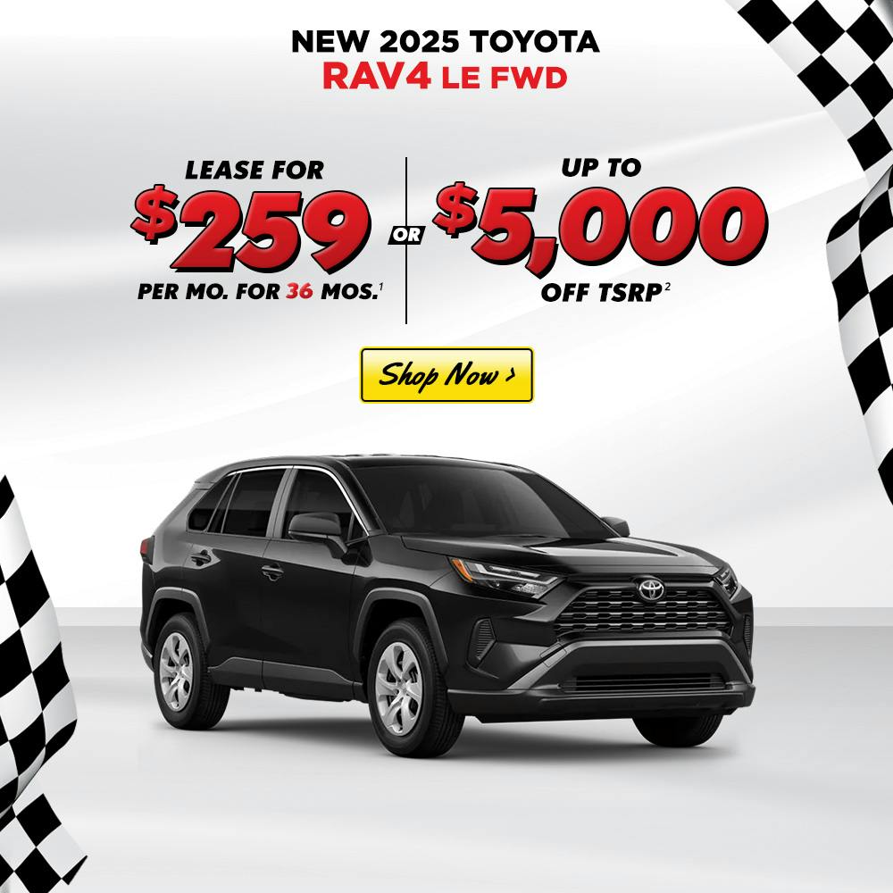 2025 TOYOTA RAV4 – OCT 2025