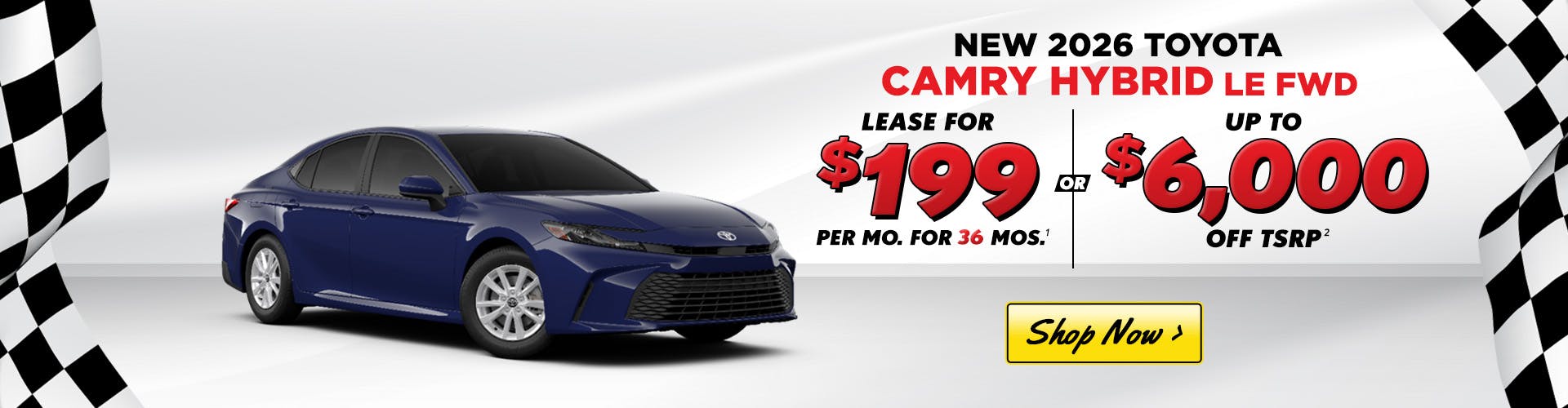 2026 TOYOTA CAMRY HYBRID – OCT 2025