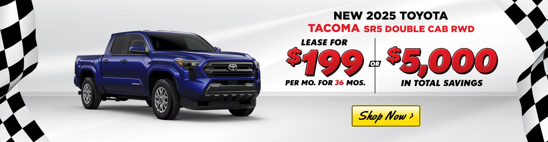 2025 TOYOTA TACOMA – SEPT 2025