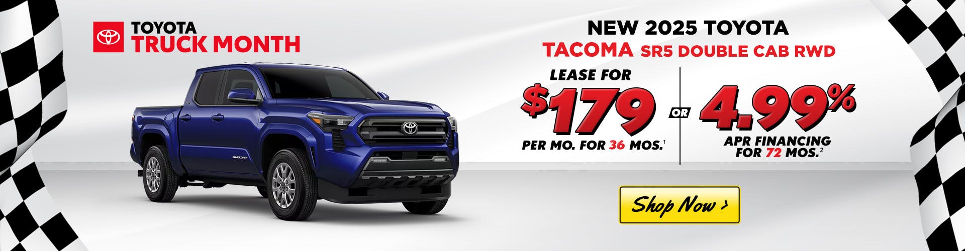 2025 TOYOTA TACOMA – OCT 2025