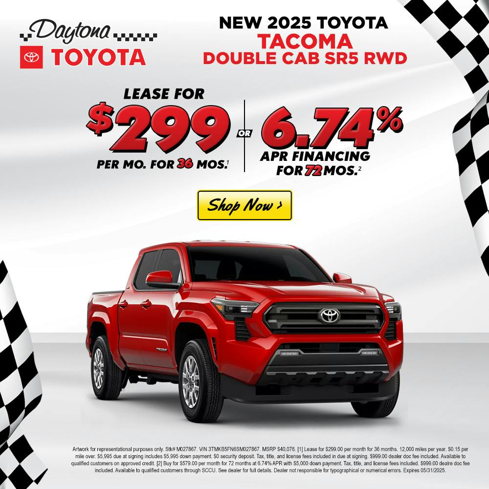 2025 TOYOTA TACOMA – MAY 2025