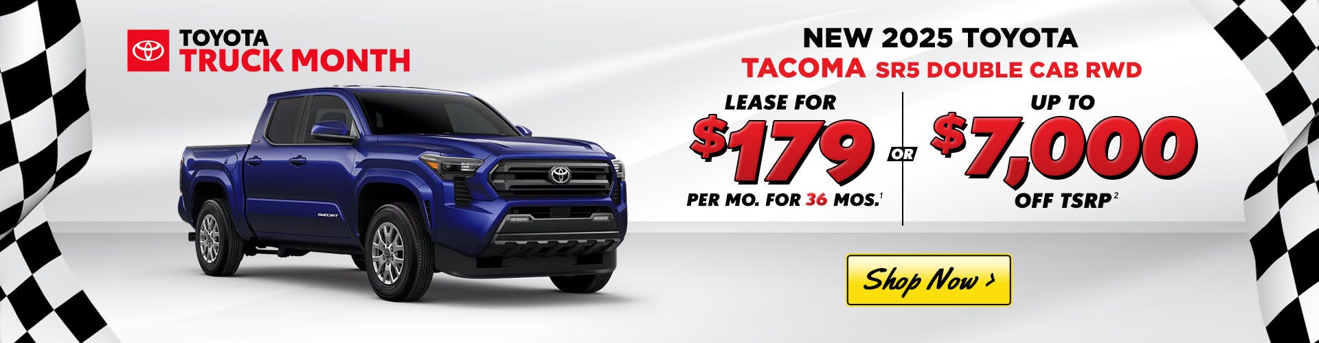 2025 TOYOTA TACOMA – OCT 2025