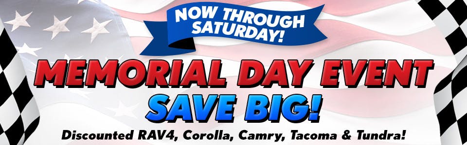 Memorial Day Event | Daytona Toyota