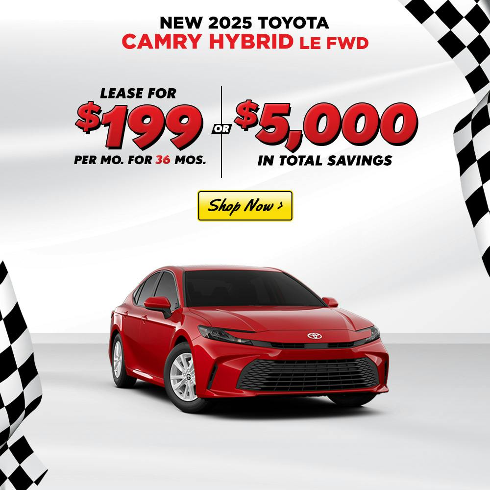 2025 TOYOTA CAMRY HYBRID – SEPT 2025